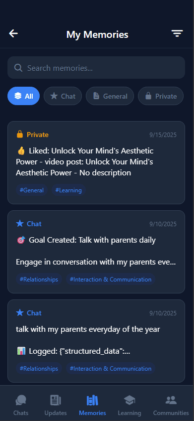 Research Memory System